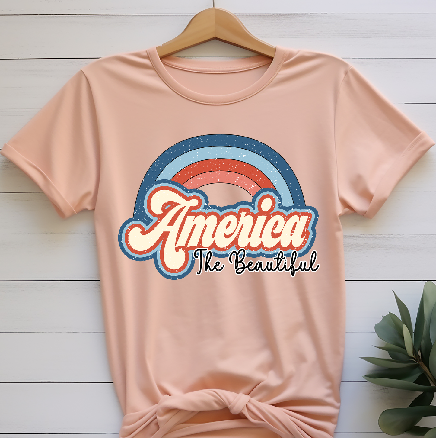 America The Beautiful  - 4th of July - DTF Transfer