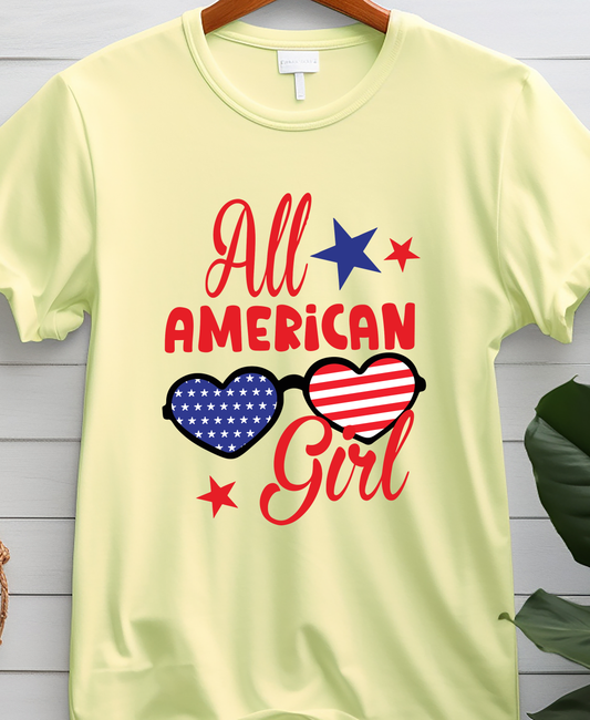 All American Girls - 4th of July - DTF Transfer