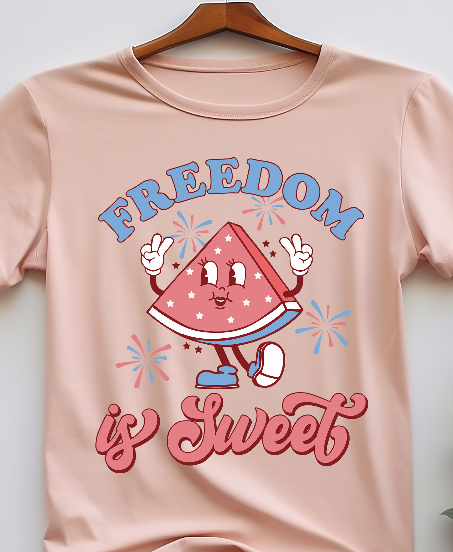 Freedom Is Sweet  - 4th of July - DTF Transfer