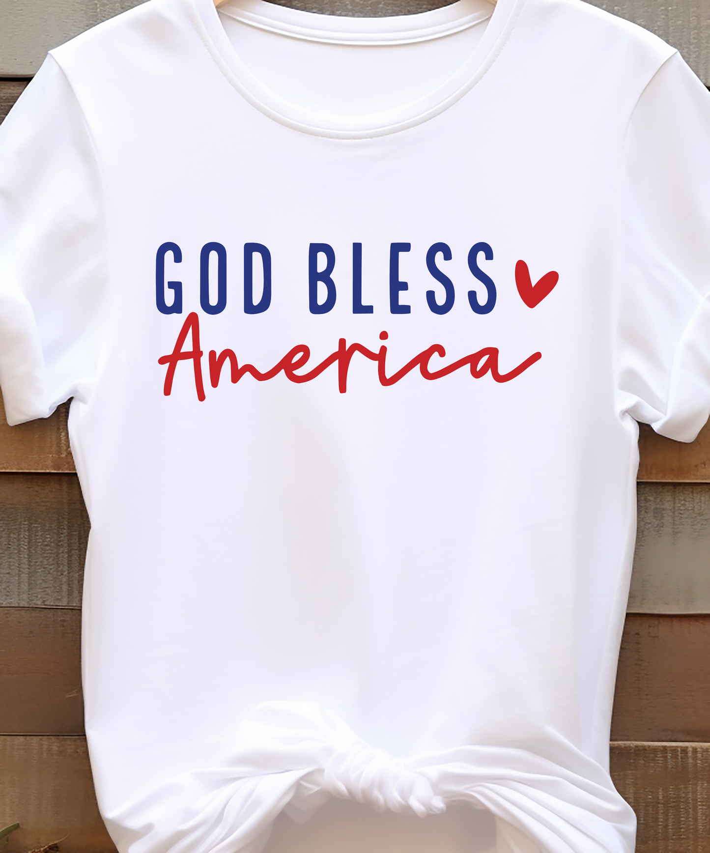 God Bless America - 4th of July - DTF Transfer