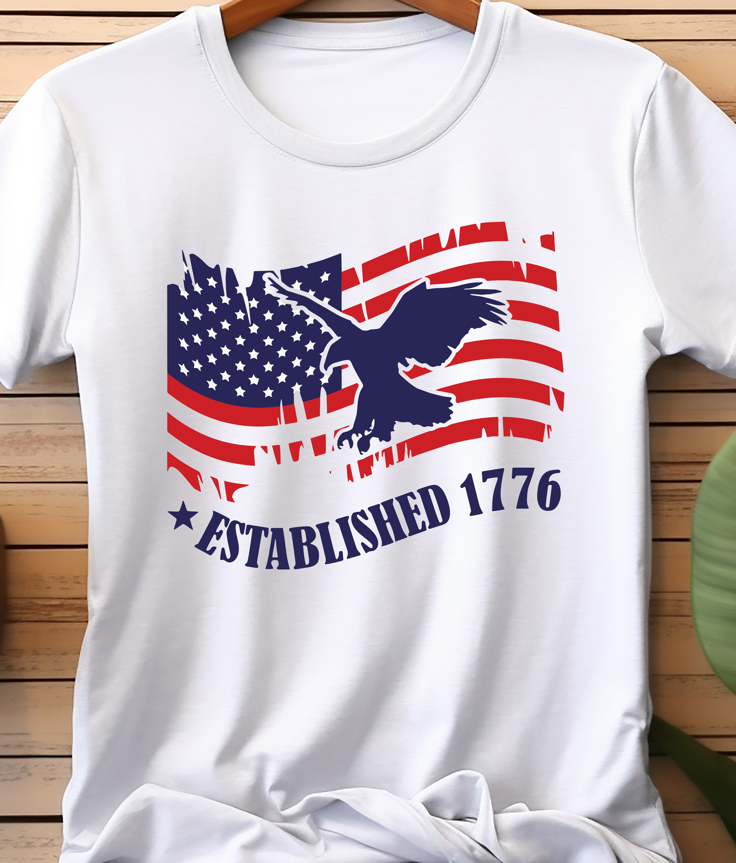 USA Established 1776- 4th of July - DTF Transfer