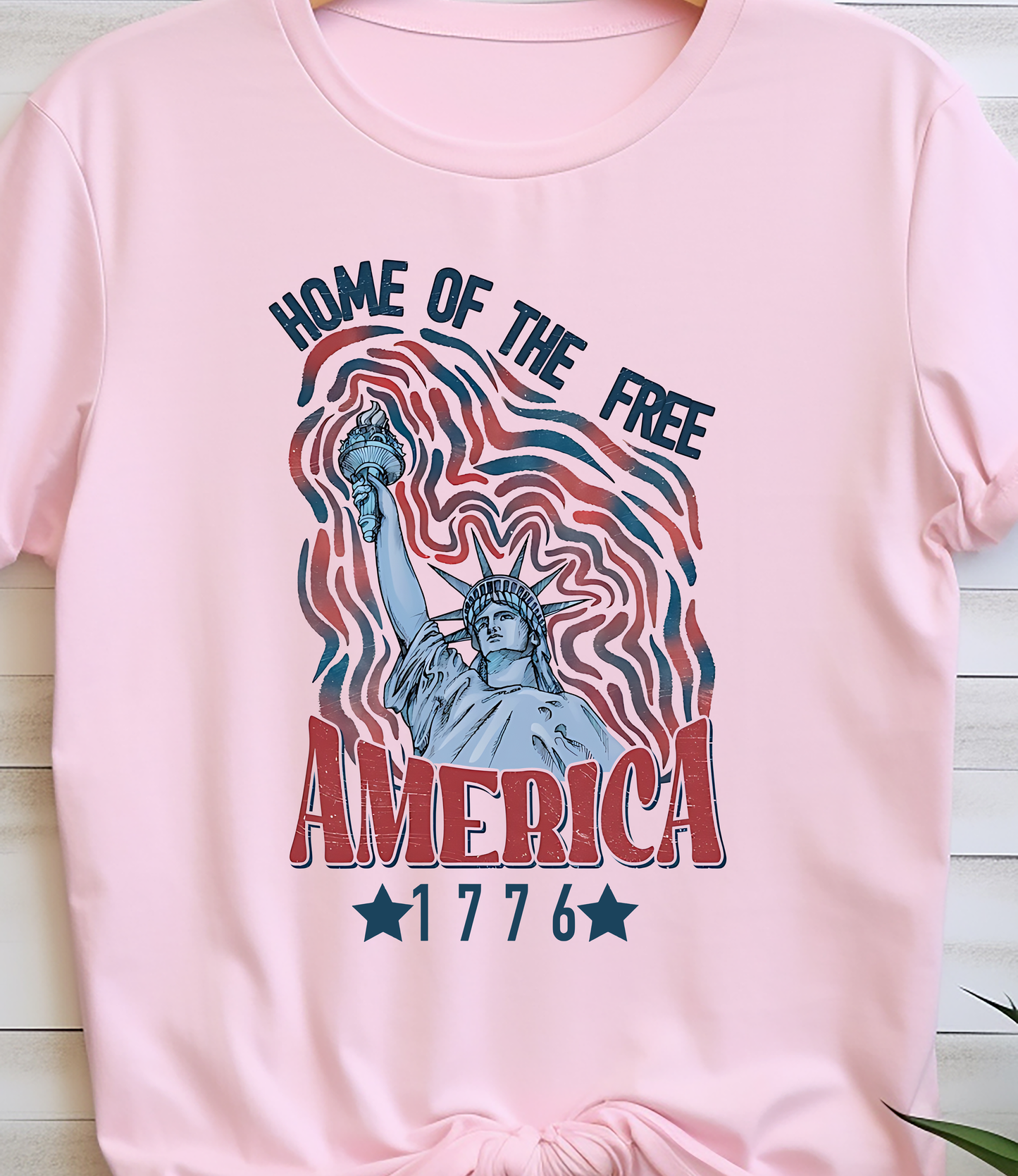 Home Of The Free-America-1776 - 4th of July - DTF Transfer