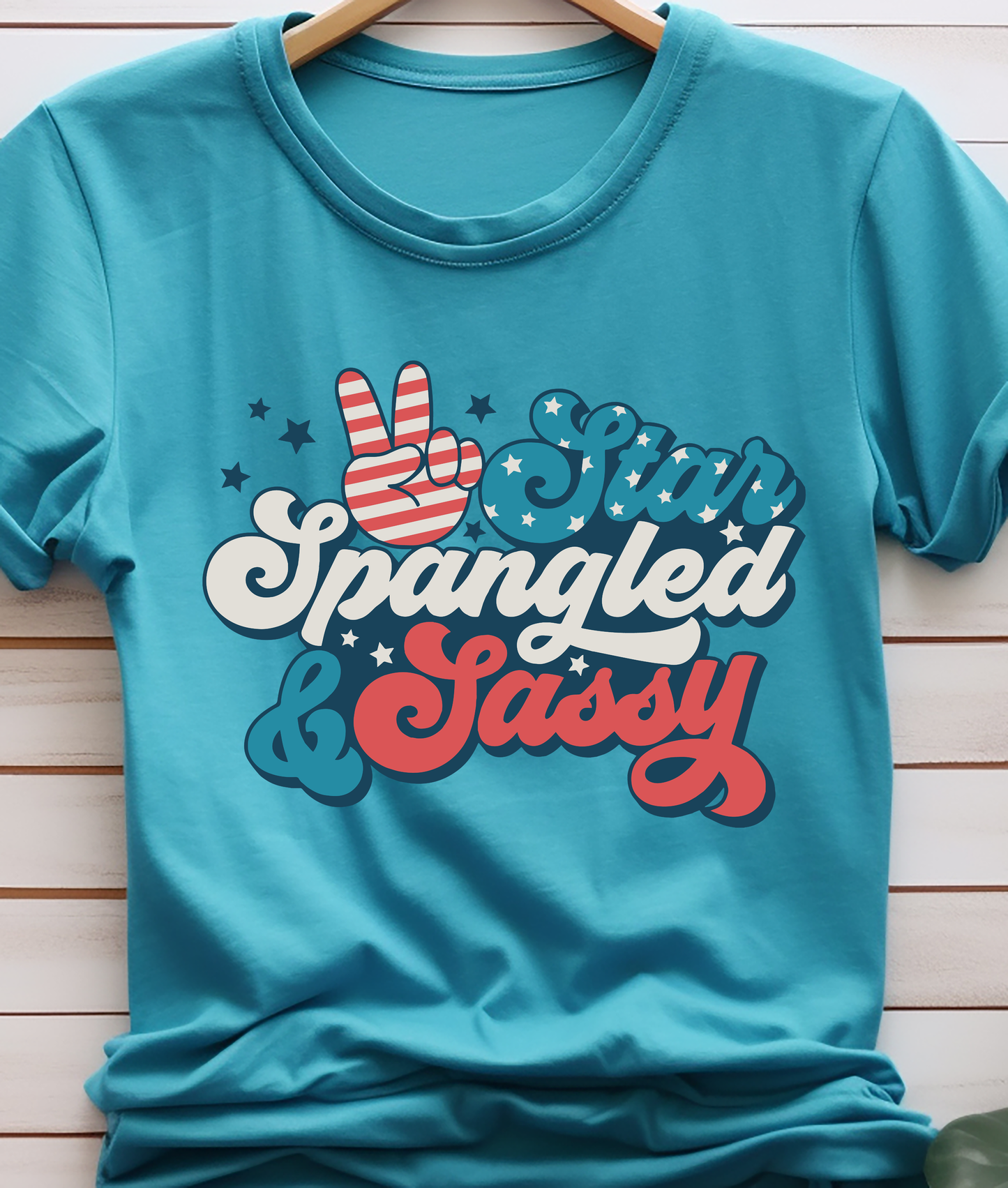 Star Spangled & Sassy - 4th of July - DTF Transfer