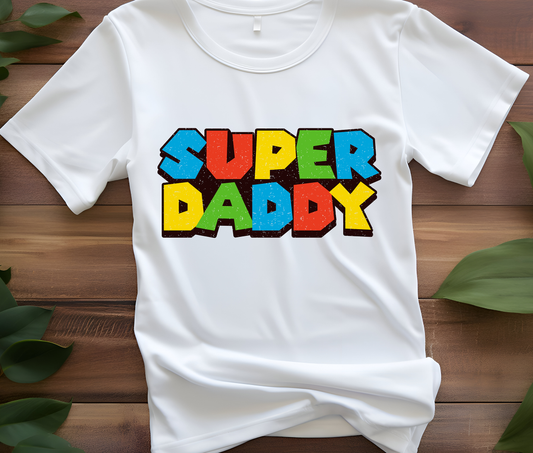 Super Daddy  -Father's Day- DTF Transfer