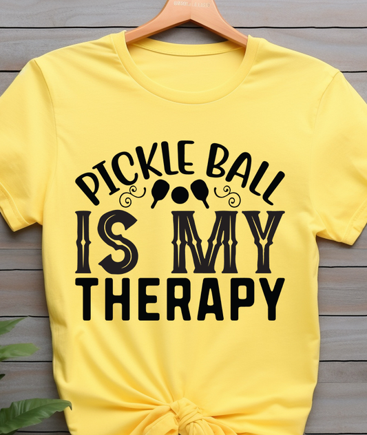 Pickleball Is My Therapy - Pickleball - DTF Transfer