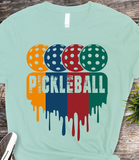 Pickleball Retro - Pickleball - DTF Transfer