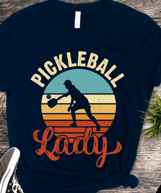 Pickleball Lady - Pickleball - DTF Transfer