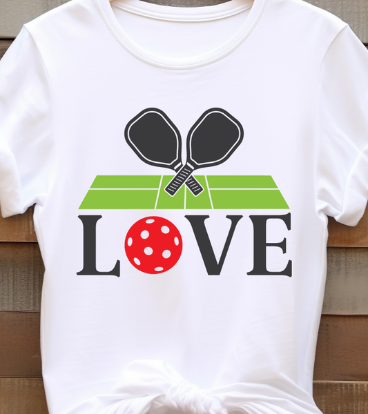 Love Pickleball - Pickleball - DTF Transfer