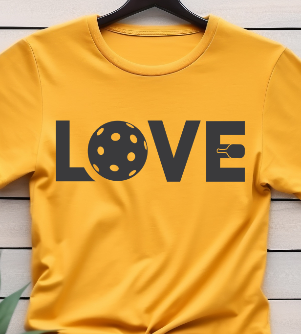 Love Pickleball  - Pickleball - DTF Transfer